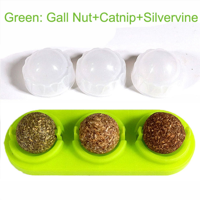 Rotated Catnip Lick Ball
