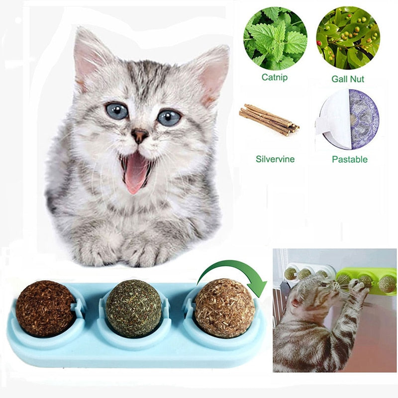 Rotated Catnip Lick Ball