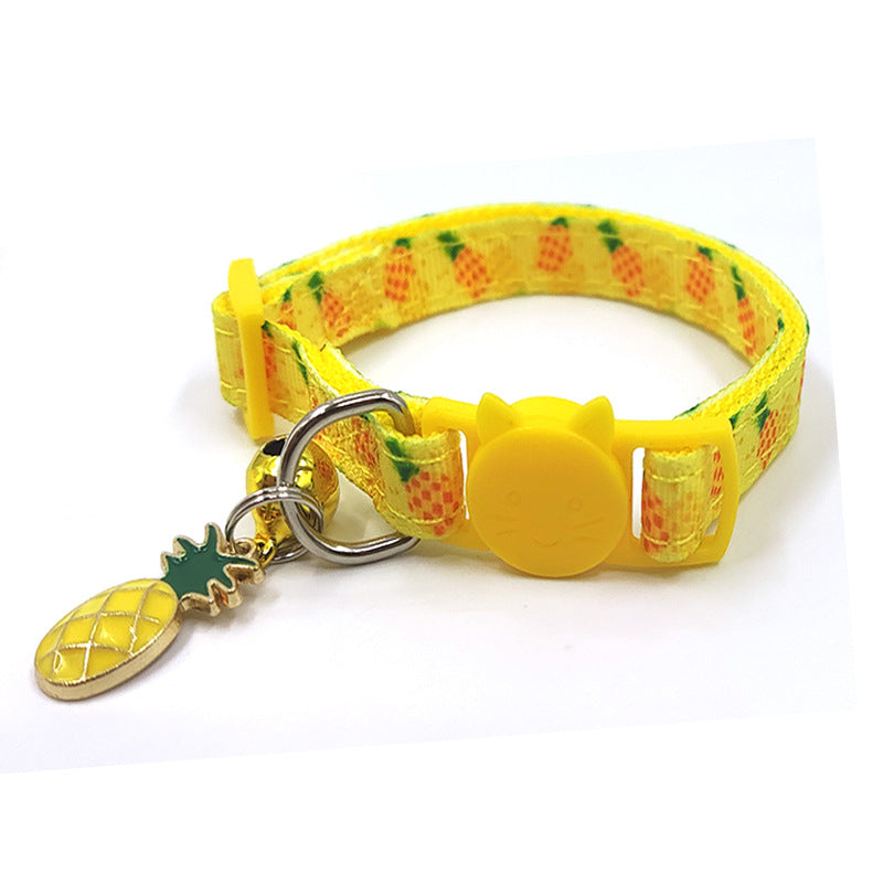Pet Print Bell Cat Collar Cat Strap  (174)  ⭐⭐⭐⭐⭐