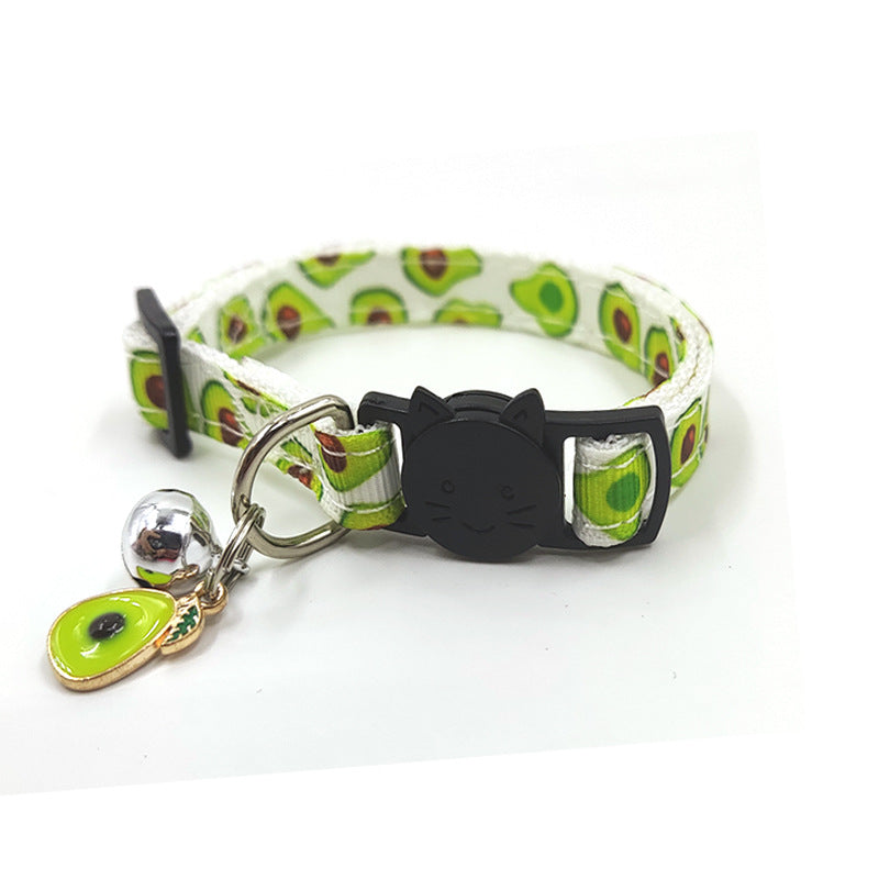 Pet Print Bell Cat Collar Cat Strap  (174)  ⭐⭐⭐⭐⭐