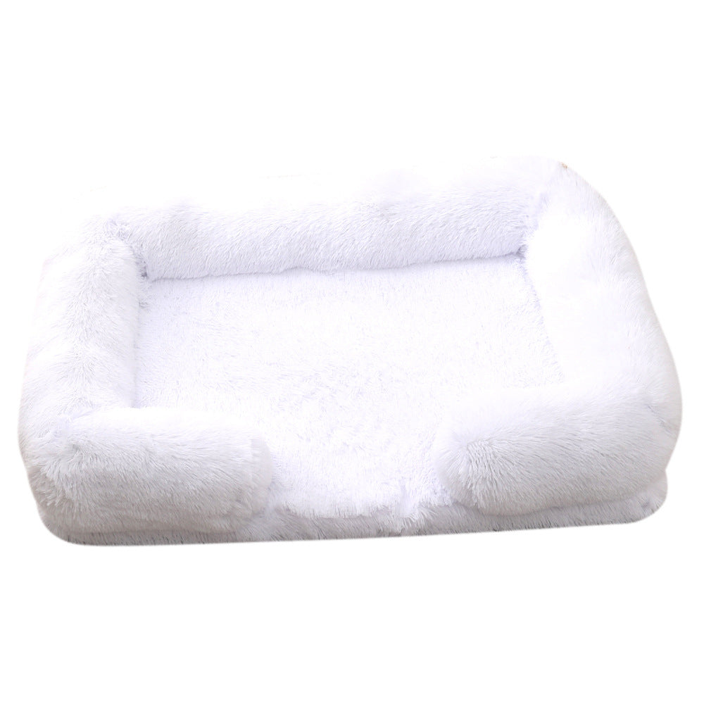 Plush Round Winter bed