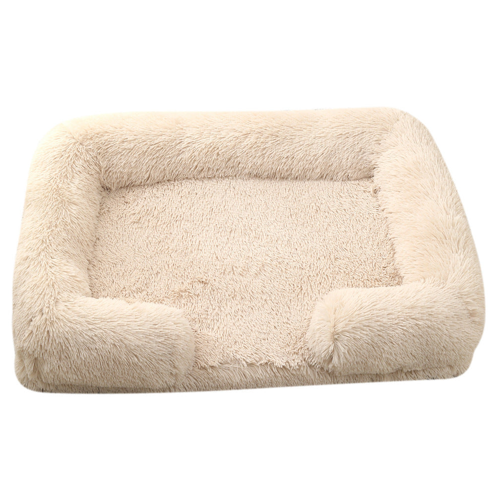 Plush Round Winter bed