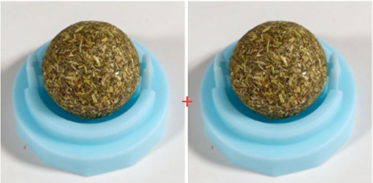 Rotated Catnip Lick Ball