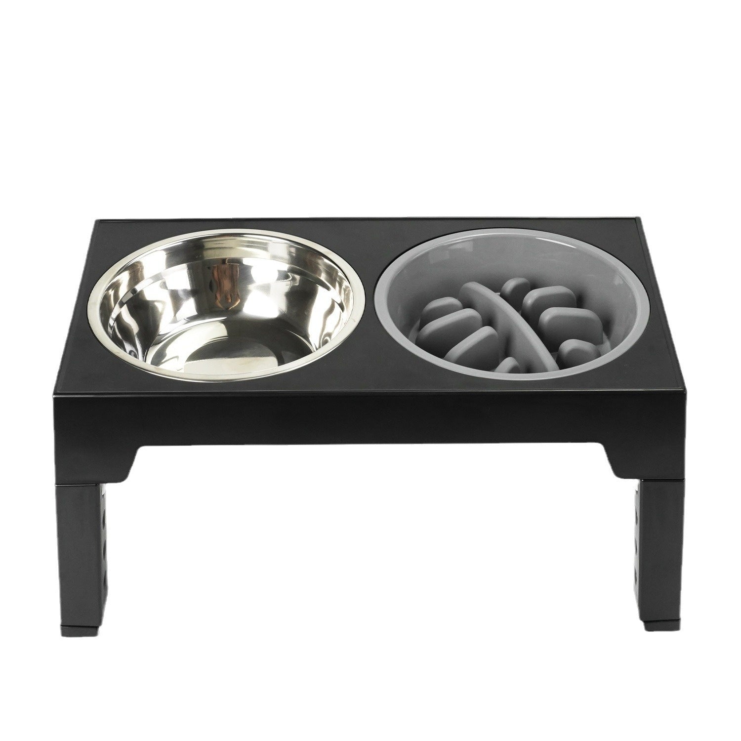 Pet Feeder Slow Feeding Bowl Lifting Dog Bowl Rack Neck Protection  (76) ⭐⭐⭐⭐⭐