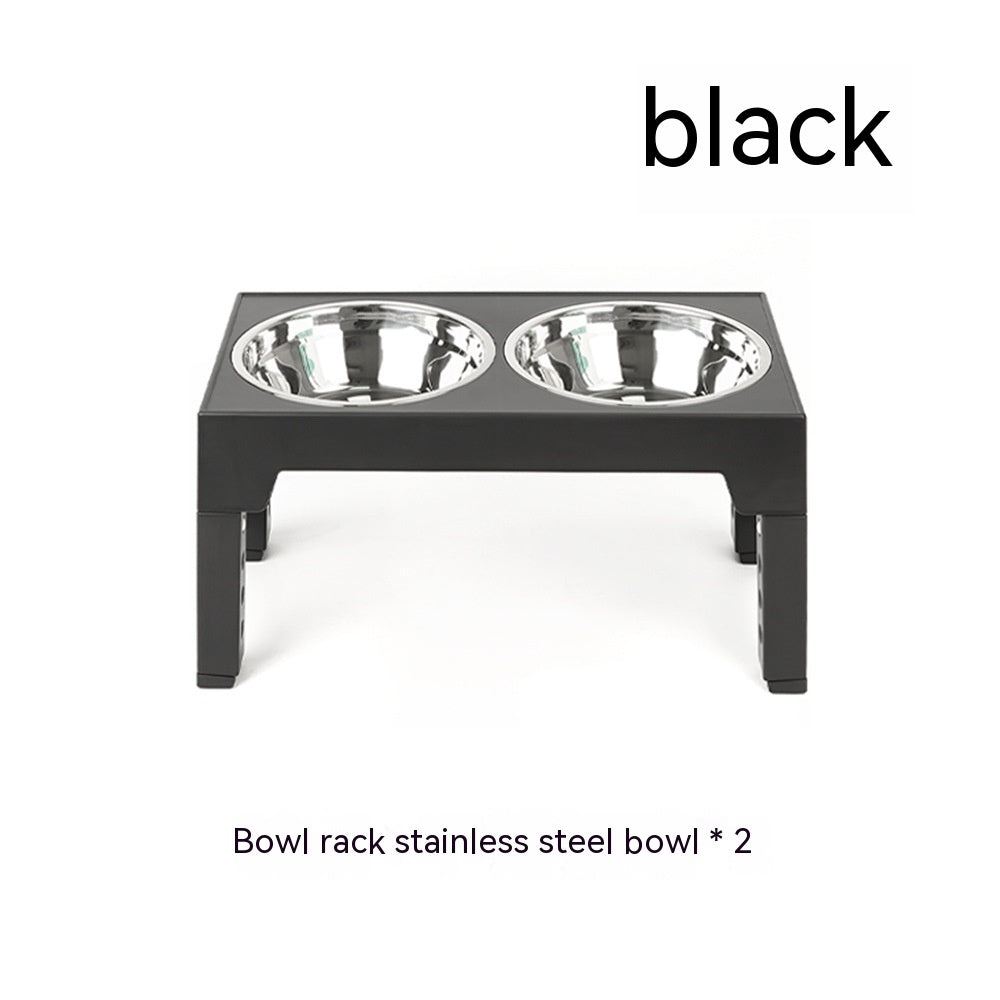 Pet Feeder Slow Feeding Bowl Lifting Dog Bowl Rack Neck Protection  (76) ⭐⭐⭐⭐⭐