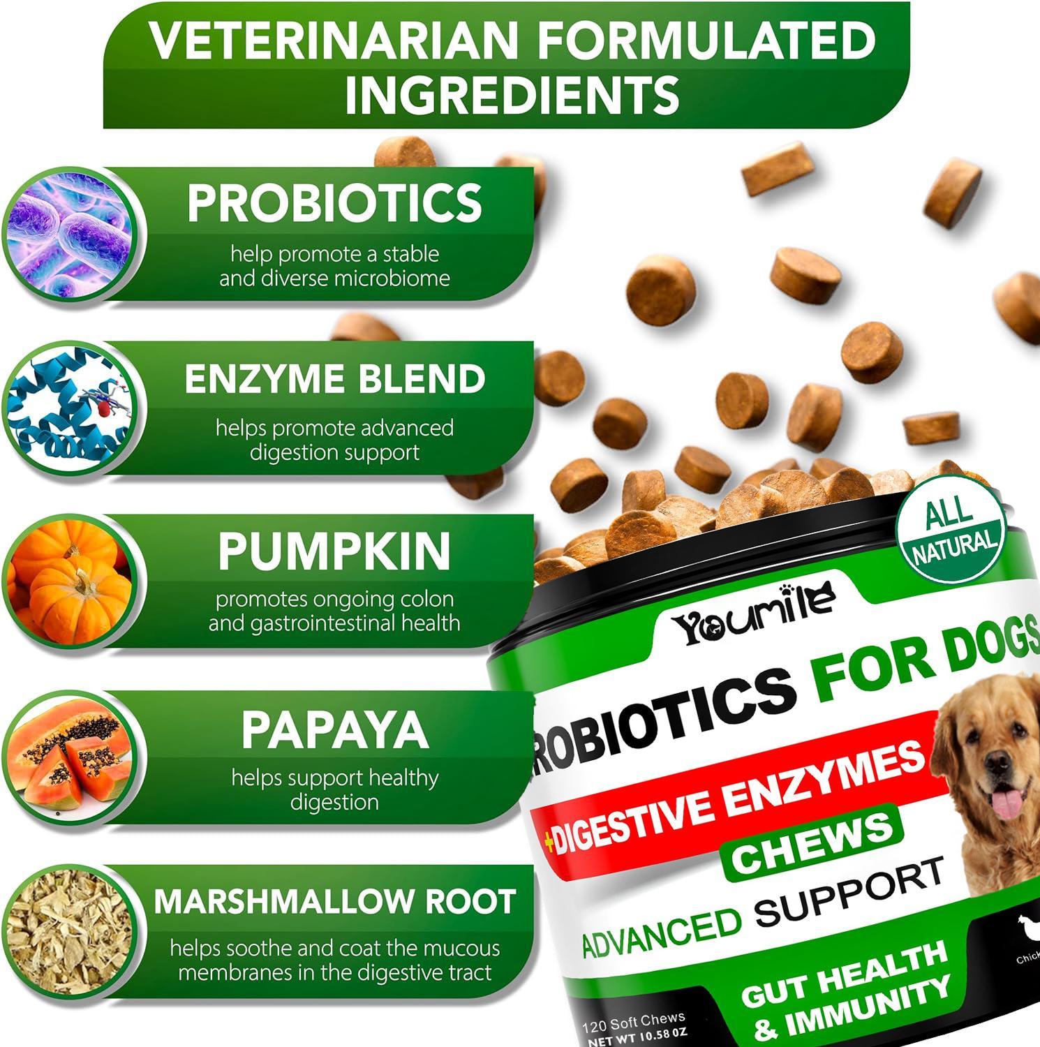Youmile Probiotics Dogs Soft chews