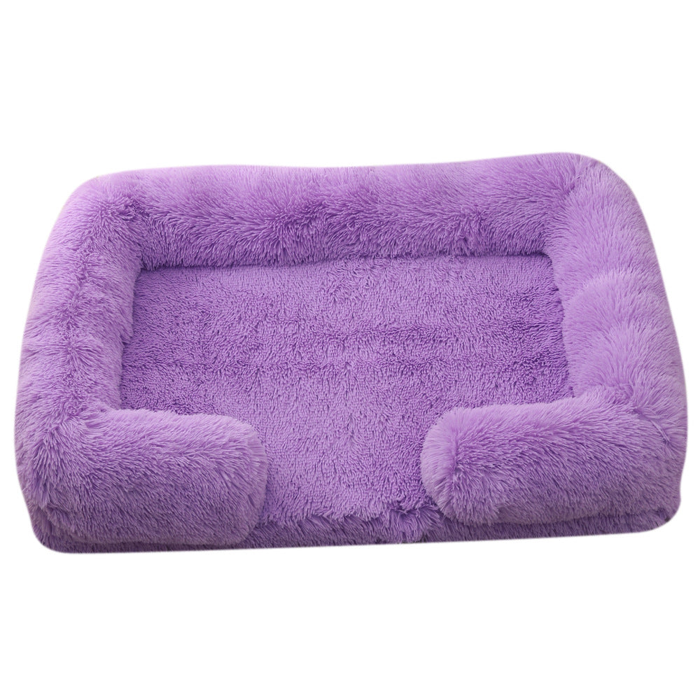 Plush Round Winter bed