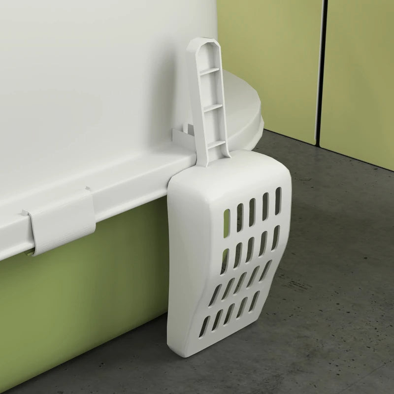 Covered Cat Litter box