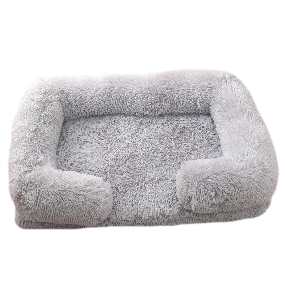Plush Round Winter bed