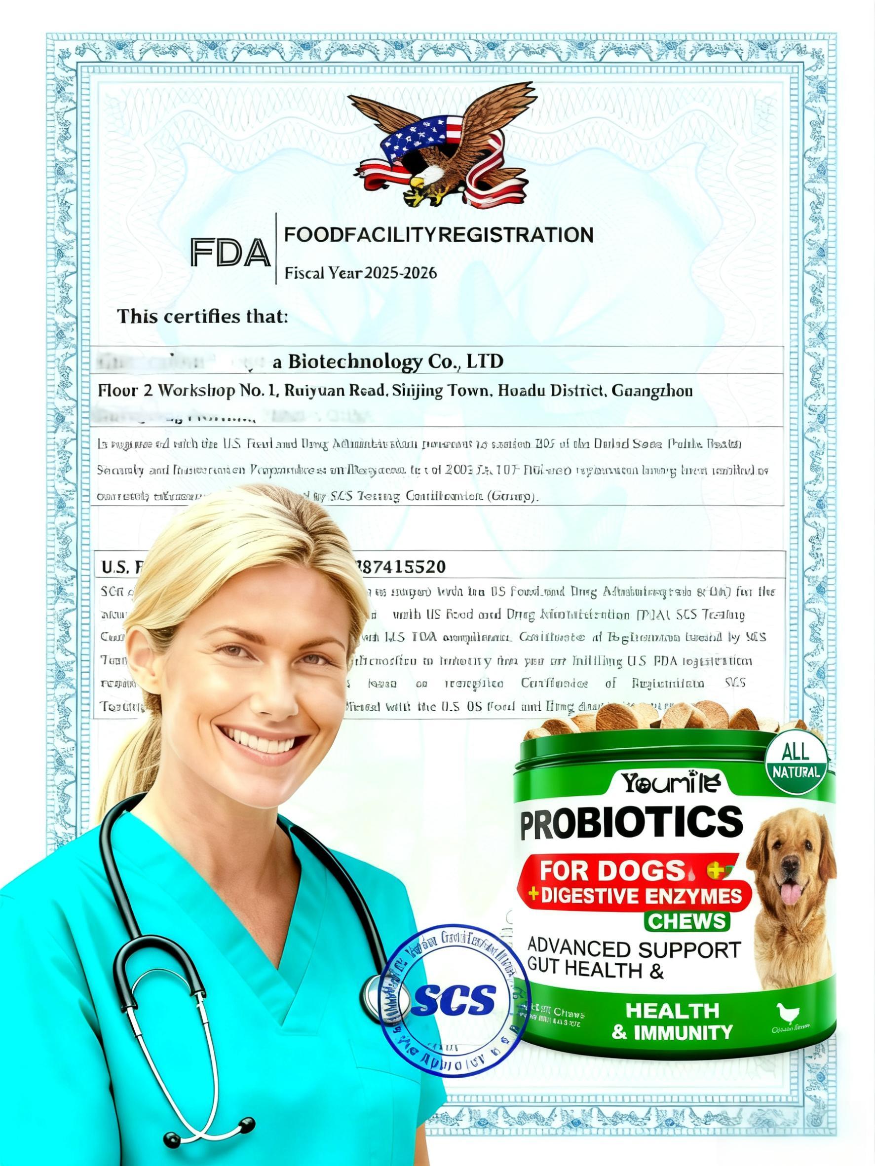 Youmile Probiotics Dogs Soft chews