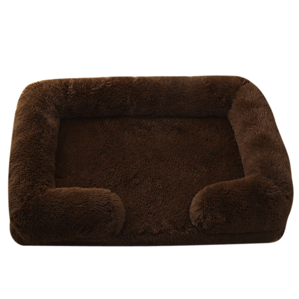 Plush Round Winter bed