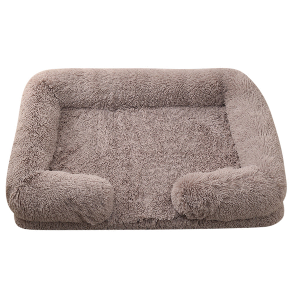 Plush Round Winter bed