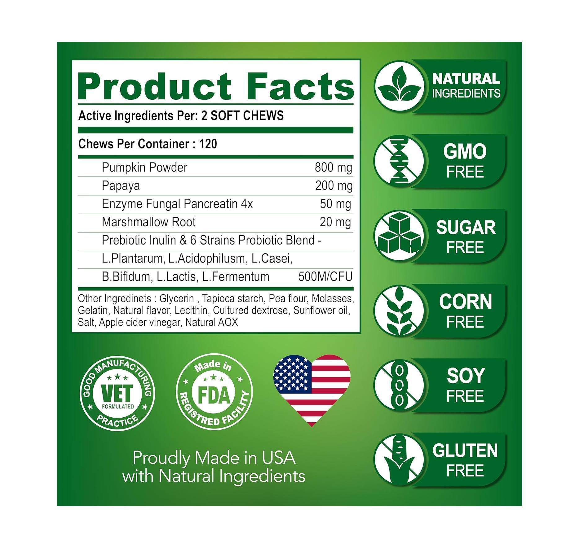 Youmile Probiotics Dogs Soft chews