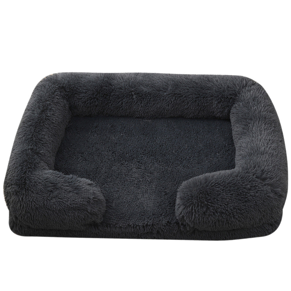 Plush Round Winter bed