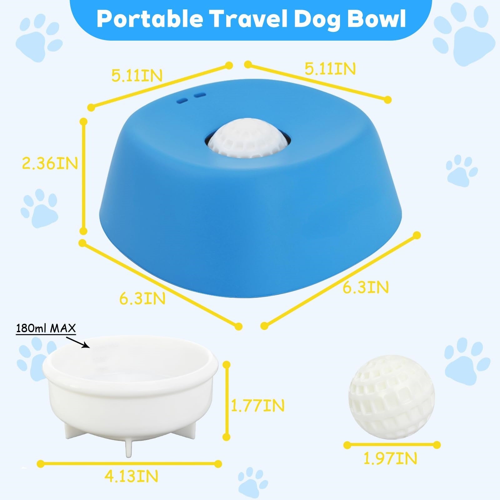 Slow feeder Dog Licking Bowl